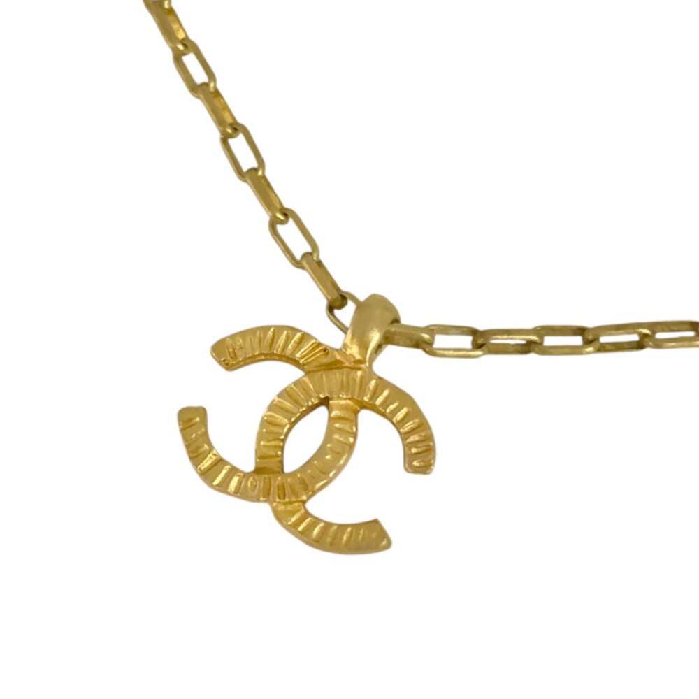 Chanel Cc Logo Vintage Necklace 16' #354960C57B